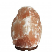 Lampe en cristal de sel de l'Himalaya 1,5 à 2 kg