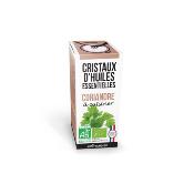 Cristaux d'Huiles Essentielles® Coriandre à cuisiner AROMANDISE - Pot de 10 grs