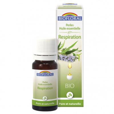 Perles d'Huiles essentielles Bio Respiration - BIOFLORAL