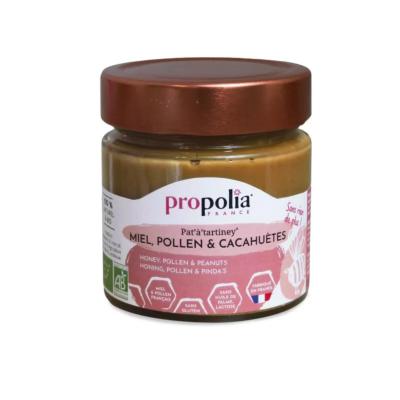 Miel, Pollen & Cacahuètes PROPOLIA - Pat'à'tartiney Bio