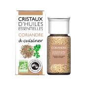Cristaux d'Huiles Essentielles Coriandre  cuisiner AROMANDISE - Pot de 10 grs