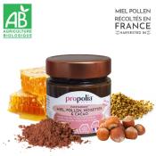 Miel, Pollen, Noisettes & Cacao PROPOLIA - Pat'à'tartiney Bio